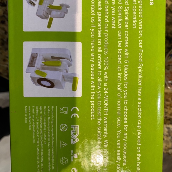 Vegetable soiralizer - Picture 4 of 4